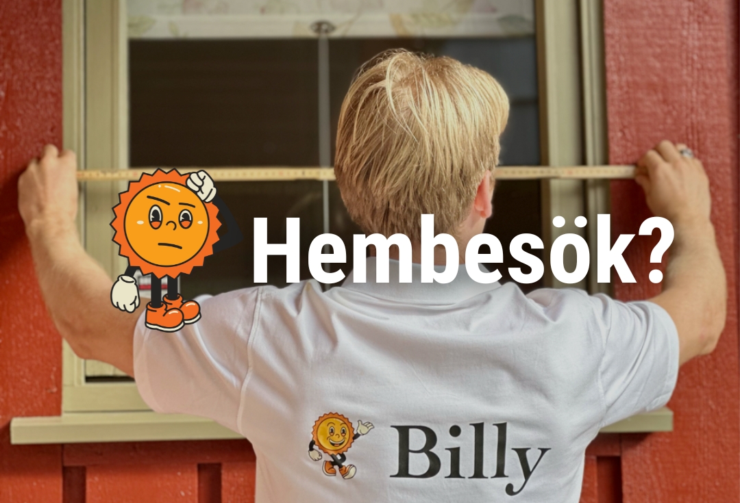 Därför är hembesök innan markisköp överflödiga