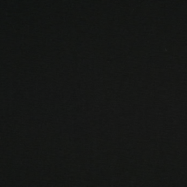 Svart akrylväv i färgen 2170 med tät struktur, perfekt för terrass- och fönstermarkiser med tidlös och elegant stil.