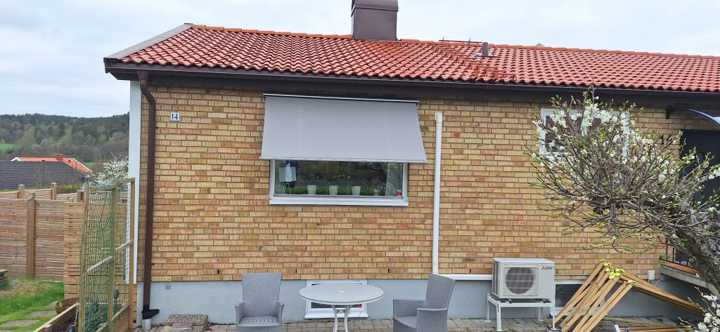 Fönstermarkiser 150 cm 