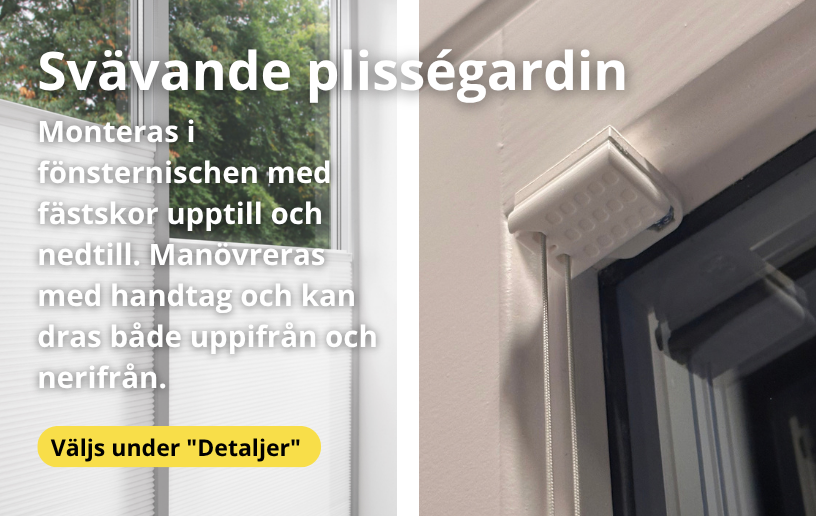 Plisségardin BILLY i Klassisk Beige – bild 3