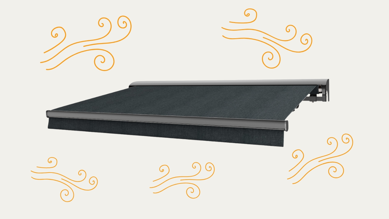 Vind och markiser – så mycket vind tål en markis