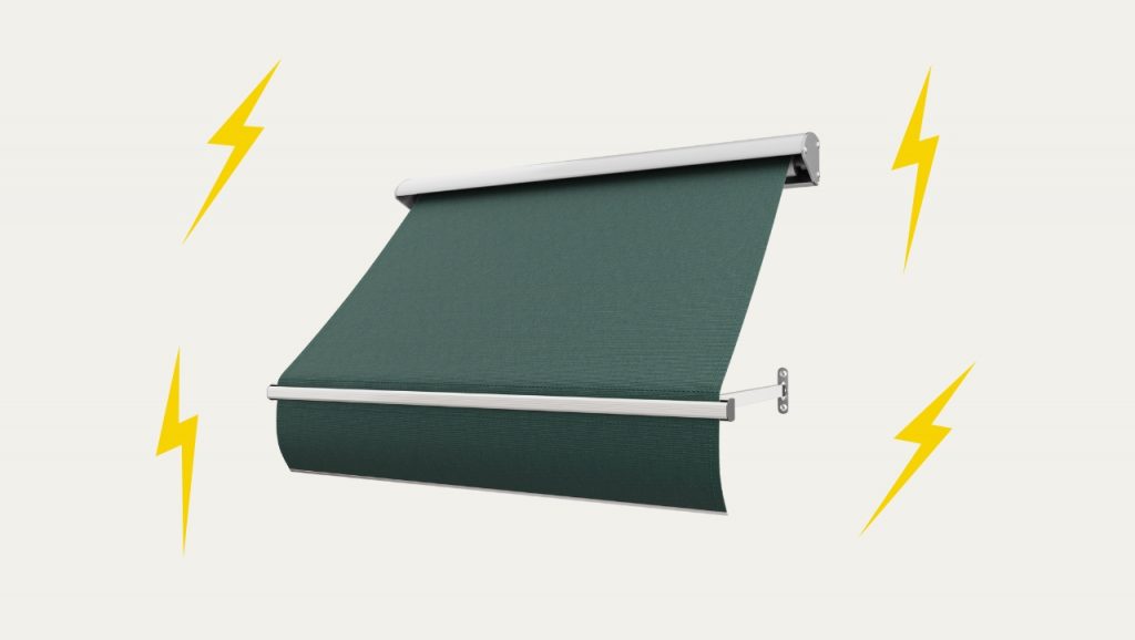 elektrisk markis från somfy