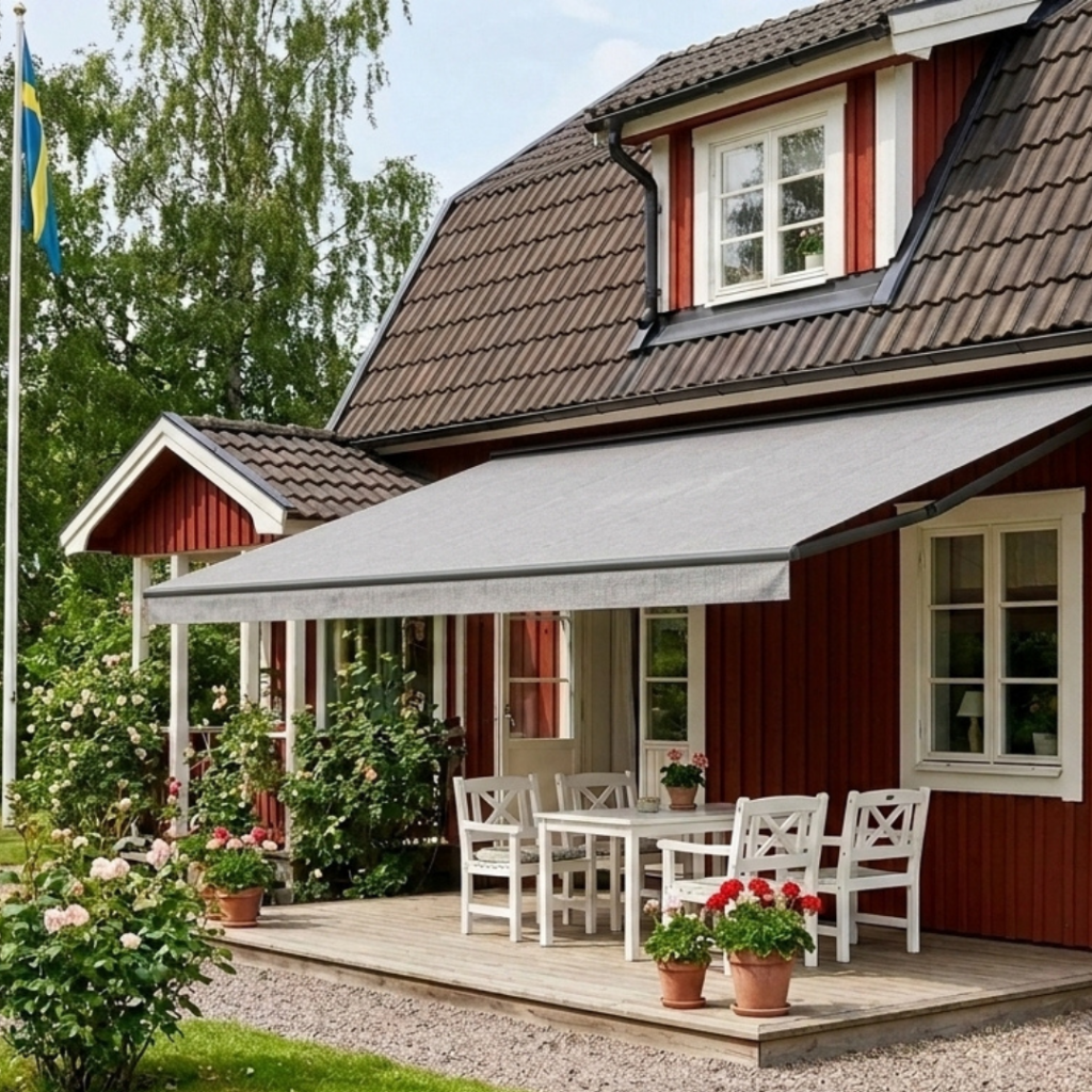 Terrassmarkis BILLY - Dimmig Grå