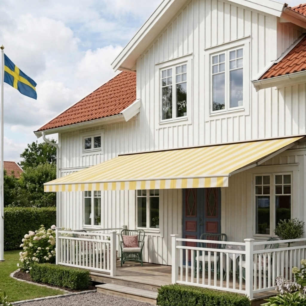 Terrassmarkis BILLY - Solstrimma