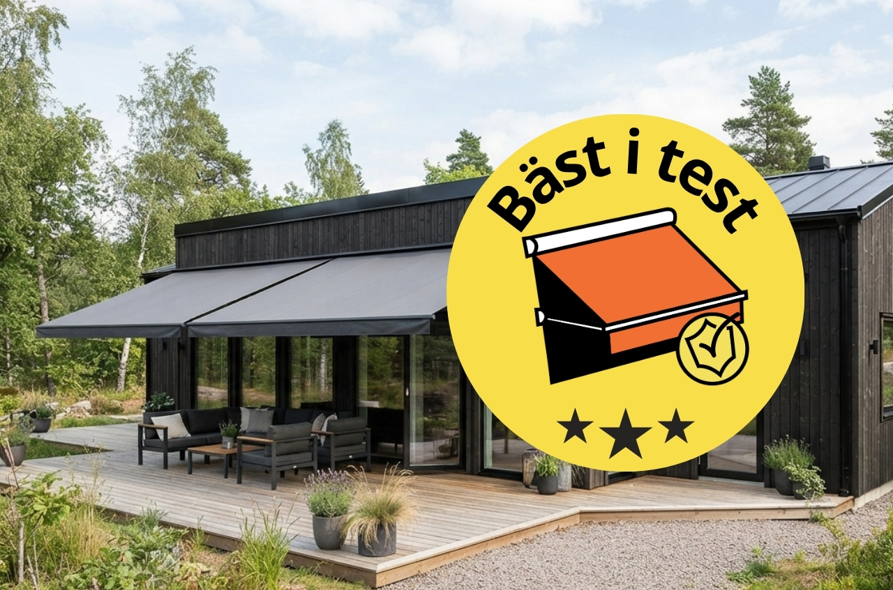 Markis bäst i test 2026 – vilken markis ska du välja?